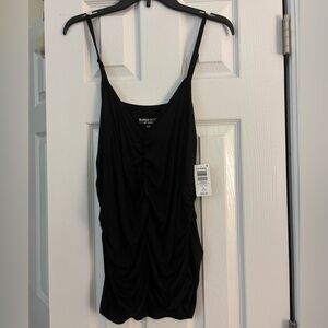 Torrid Black Ruched Camisole Top